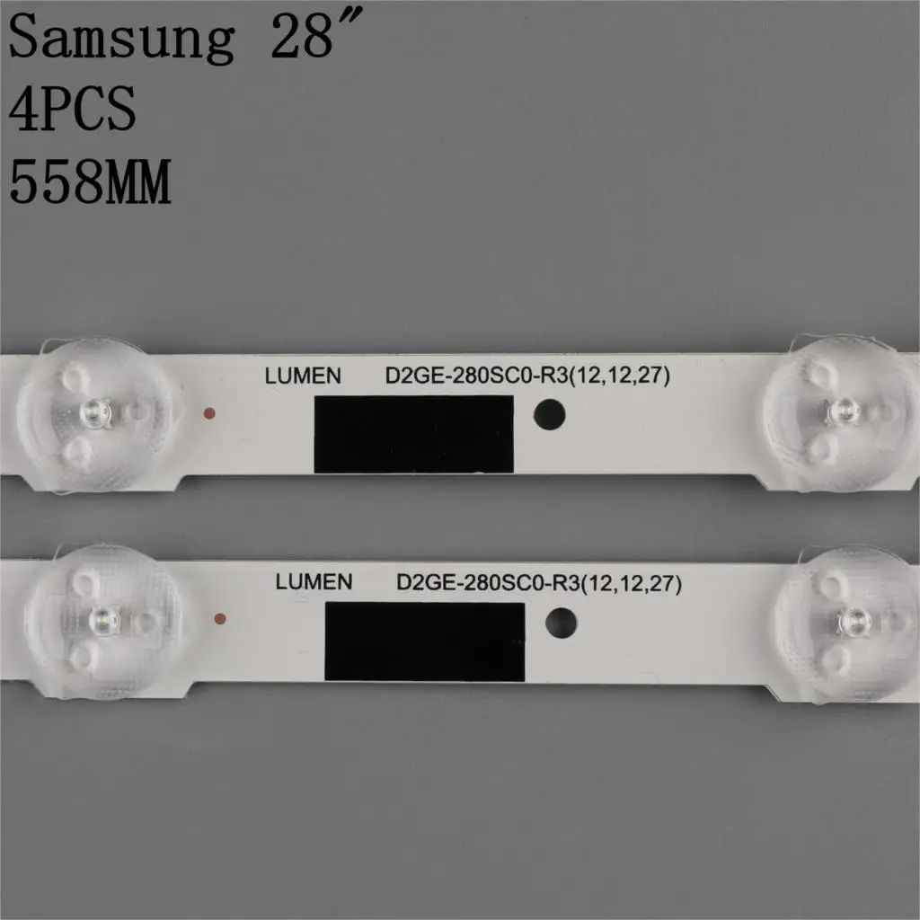 ο 4PCS * 8LEDs 558mm LED Ʈ D2GE-280SC0-R3 2013SVS28H Ｚ UA28F4088AR UE28F5000 UE28F4000AS HG28EB670 UE28F4000