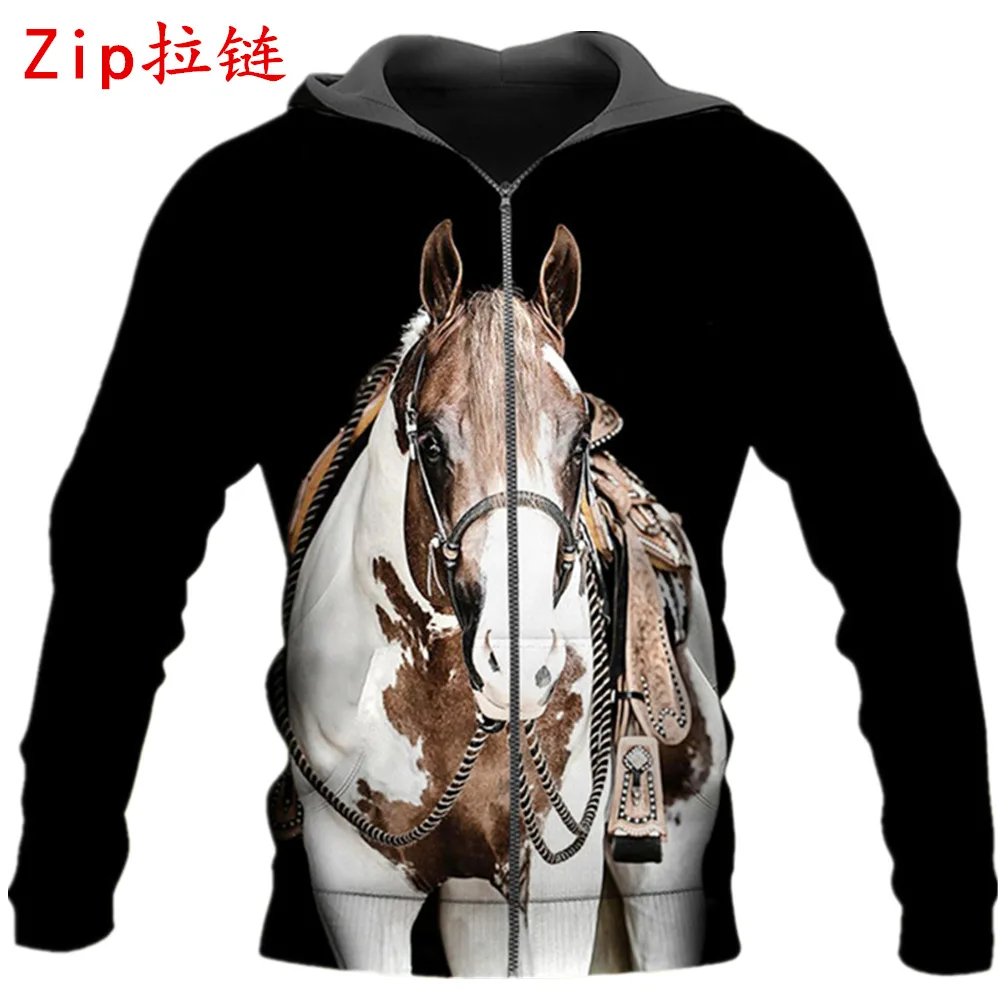 Venda quente homem mulher 3d zip hoodie