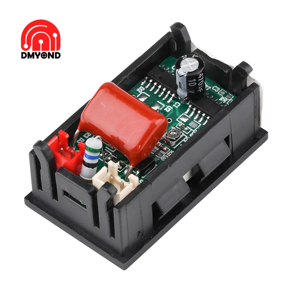 Display Digitale CC Tipo Guida DIN Voltmetro 100 V Amperometro Display Digitale CC Tipo Guida DIN Voltmetro 100 V Amperometro