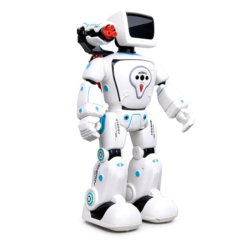 Hydro-electric Hybrid Smart Robot toy Intelligent voice Conversation Gesture Sensing Battle Mode RC Robot Toys for children gift 3