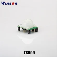 2 pces winsen ZRD-09 pir sensor infravermelho piroelétrico módulo sensor de movimento 5-20v dc indução automática dois modos de gatilho