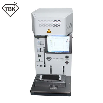 شراءسعر المصنع TBK-958A آلة النقش بالليزر وسم آيفون الزجاج الخلفي إصلاح الإطار