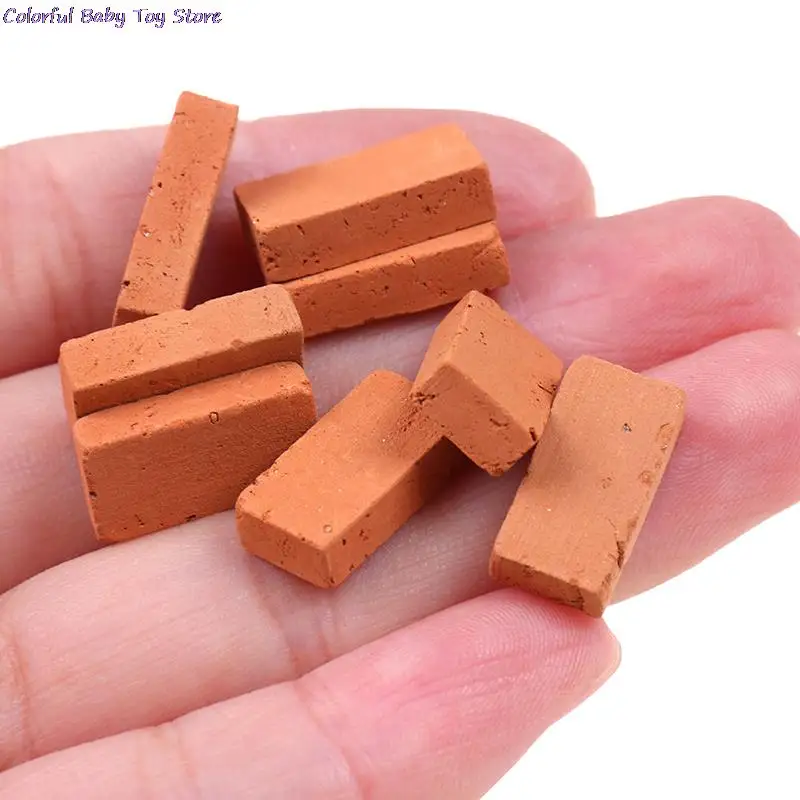 New 40/50/70/120PCS 1/16 Miniature DIY Durable Sand Table Diorama Landscape Kids Scenery Building Toy Modelling Simulation Brick 5