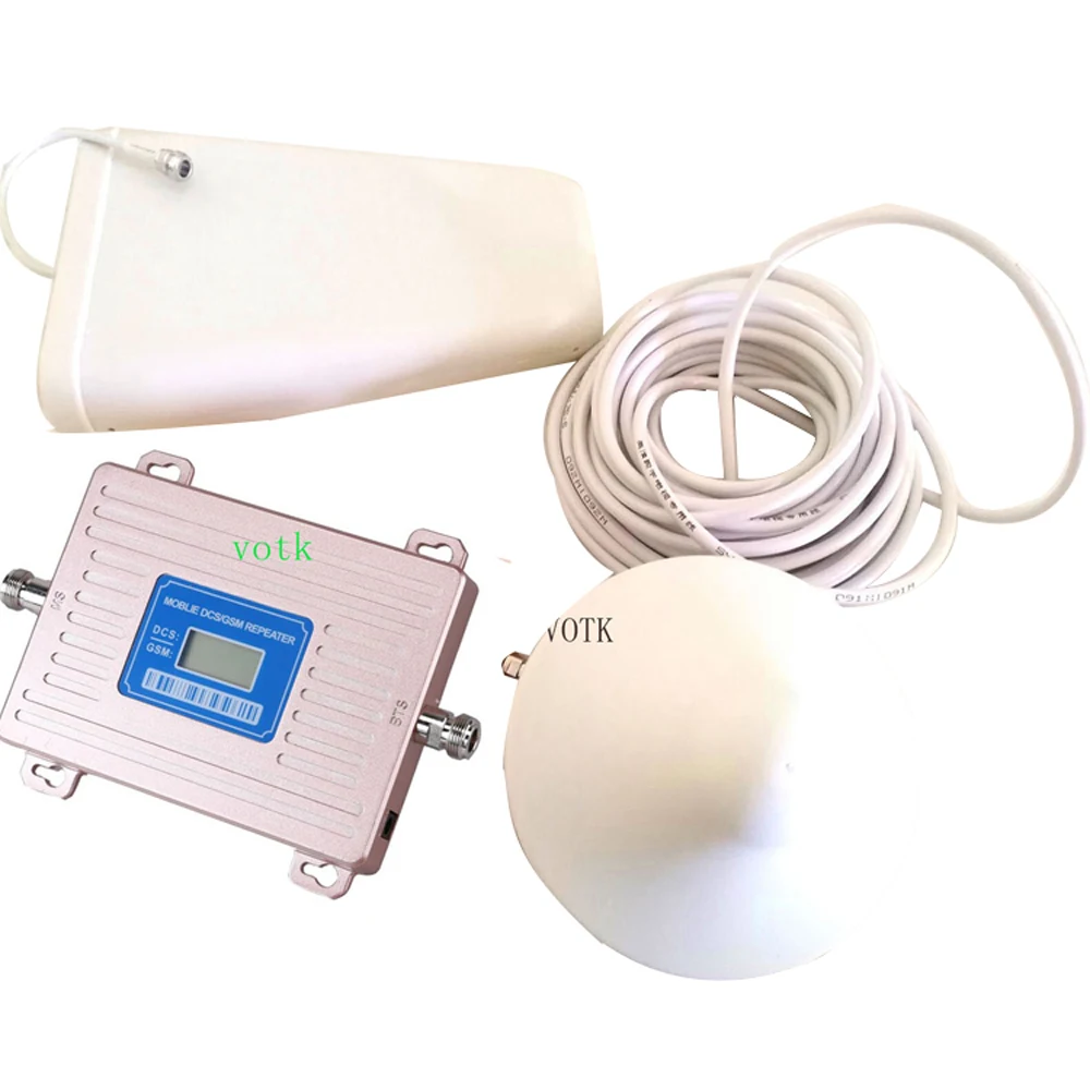 

2019 New GSM DCS Dual Band signal booster 2G 4G Cellular signal repeater 4G LTE mobile phone 900 1800mhz SIGNAL amplfiier