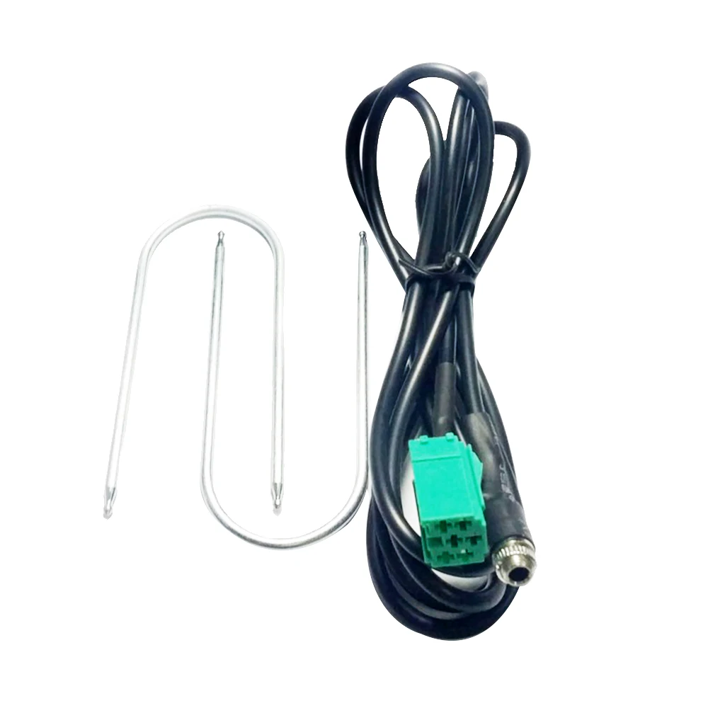 Car Audio Mini ISO 8Pins 3.5MM Female Connector Adpater Cable For   