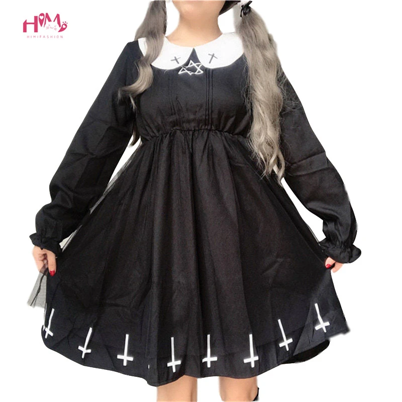 Kawaii black dress Clearance