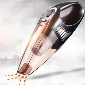 

Black Handheld Vacuum Cleaner Dry and Wet Portable Lightweight Handheld Vacuum Cleaner for Household Pets and Car Cleaning-US PL