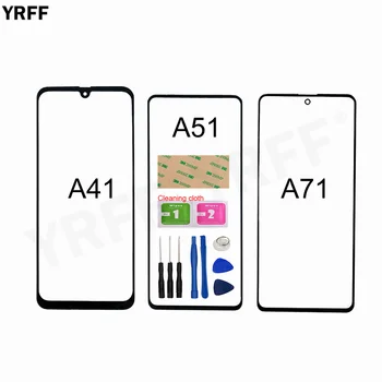 

For Samsung Galaxy A71 A51 A41 Front Glass Panel (No touch Screen) Outer Glass Cover Assembly Parts