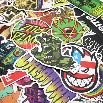

100 PCS Funny Fisherman Go Fishing Car stickers For Laptop Suitcase Freezer Vinyl Car-styling DIY Decoration Decals Phone Laptop