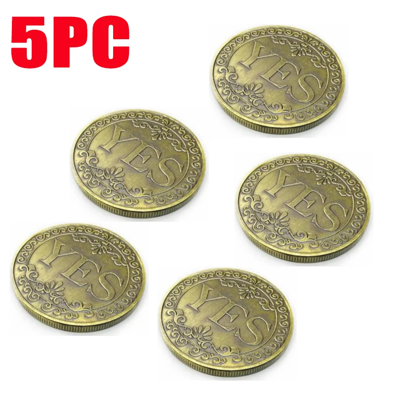 5 шт. новый да или нет Lucky русские монеты сувенирные домашний декор старые
