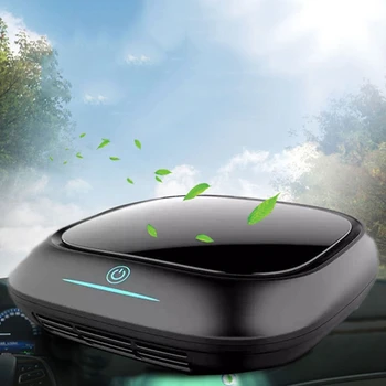 

Car Air Purifier Vehicle Air Ionizer Cleaner Fresh Negative Ion Ozonizer Odor Eliminator USB for Car