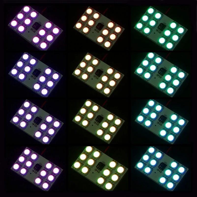 Светодиодсветильник разноцветсветодиодный RGB лампа POSSBAY с дистанционным