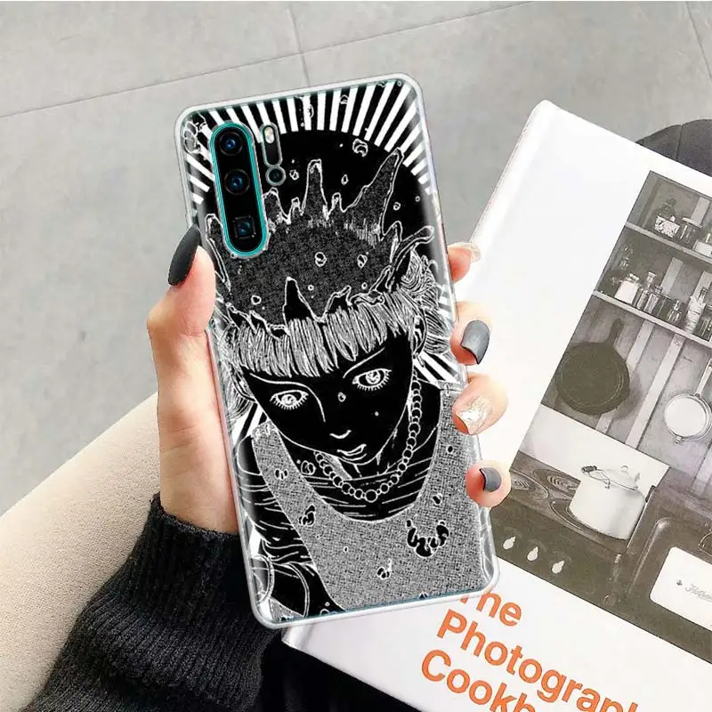 Чехол Junji Ito для тройников с ужасом для huawei P20 P30 P Smart Z Plus P10 mate 30 10 20 Lite Pro силиконовый чехол для телефона