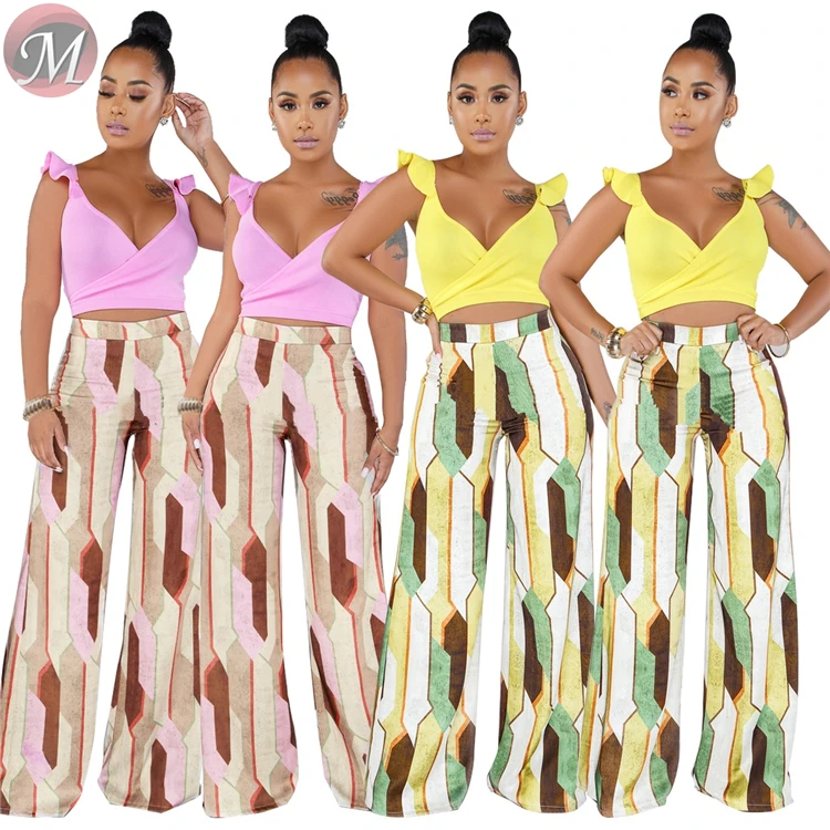 9032114 The new summer 2019 hot style bohemian two-piece set