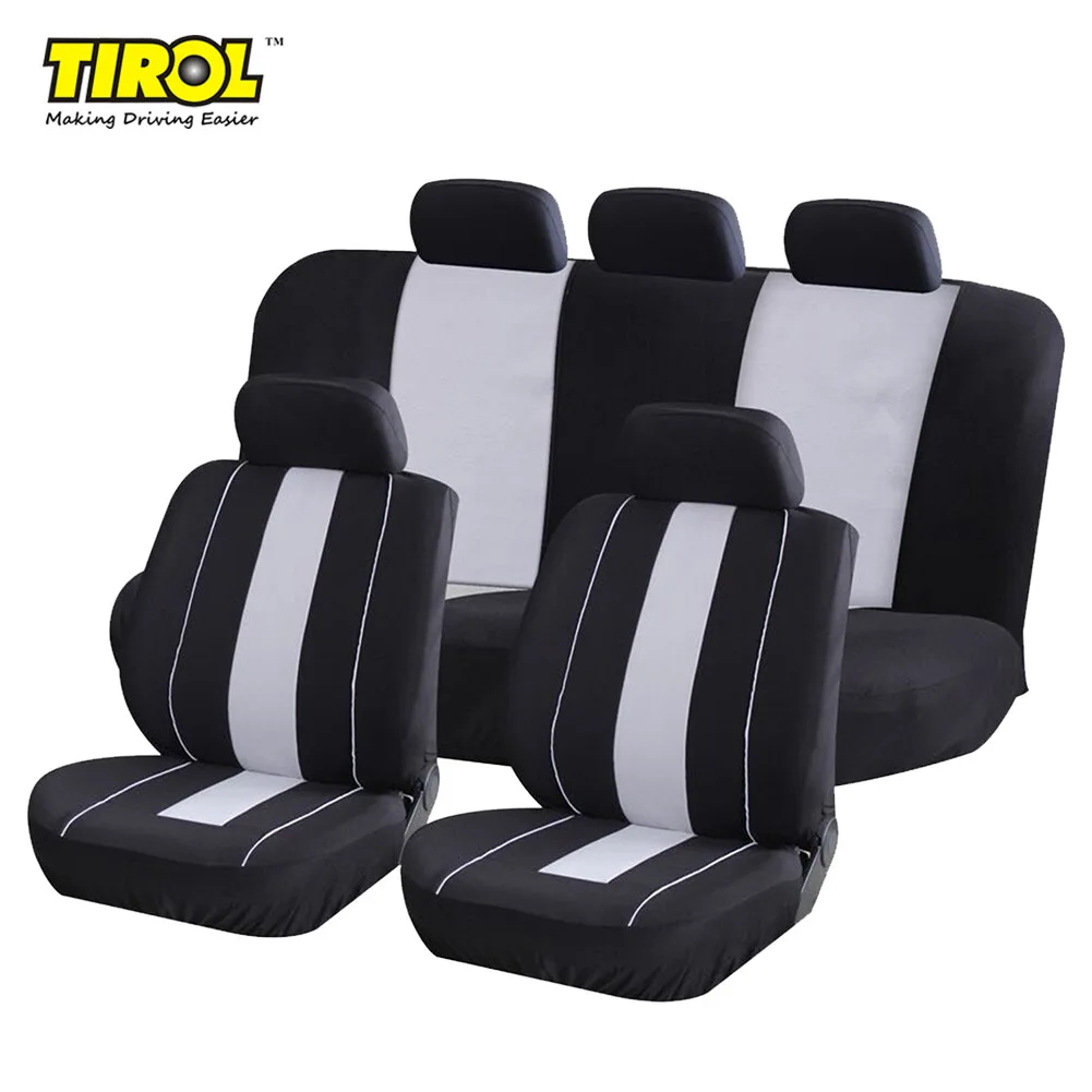 

Tirol Car Universal Seat Cover 9-Piece Set Four Seasons Universal High Grade Seat Cover Mesh Car Seat Cover