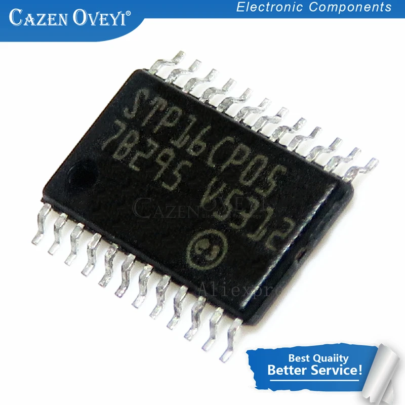 10 шт./лот STP16CP05XTTR TSSOP24 STP16CP05 низкое напряжение 16 бит постоянный ток Светодиодный