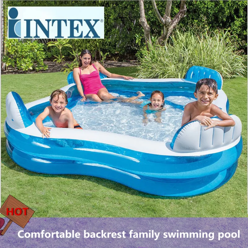 family inflatable pool