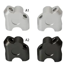 Универсальный Мотоцикл Тюнинг часть в форме руля для 22 мм мотоциклов ручки зеркало заднего вида держатель