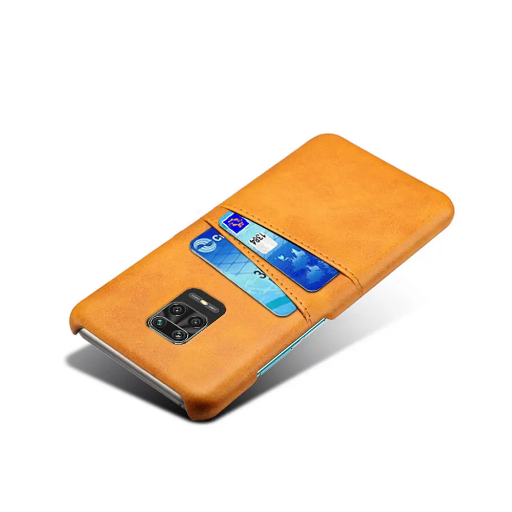 Kinh Doanh Ốp Lưng Cho Xiaomi Redmi Note 9S 9 Pro Capa Thẻ Tín Dụng Ốp Lưng Da PU Cổ Điển Ví Dành Cho redmi Note 9 Pro Max Funda cases for xiaomi blue