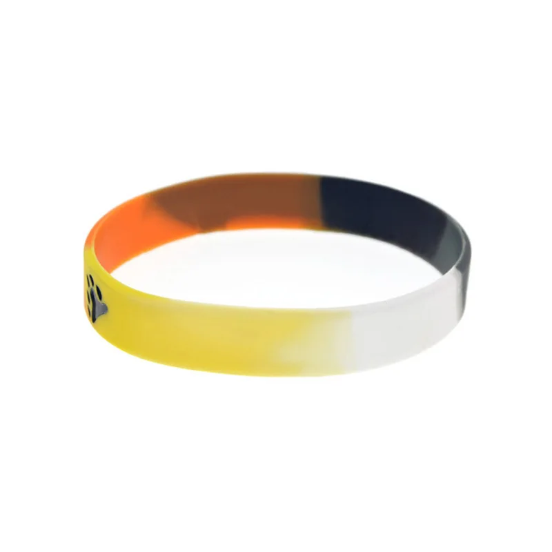 Fashion Bear Pride Silicone Bracelet Soft and Environmentally Friendly Wrist Band All-match Jewelry silicone wristband