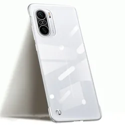 Transparent Frameless PC Hard Protective Case Cover for Mi 12Pro (Clear)