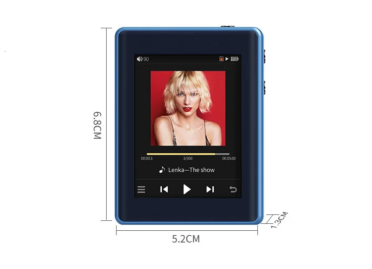 MissAudio Waypod D6 ESS9118 DAC портативный музыкальный плеер без потерь мини Hi-Res HIFI DAP MP3 DSD128 DSD256