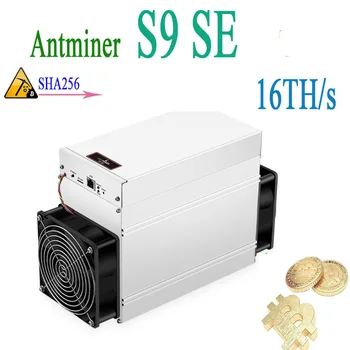 

New BTC BCH Miner AntMiner S9 SE 16TH/S Asic SHA256 Economical miner Servicer with PSU S9SE 16T Shinp in 24 hour