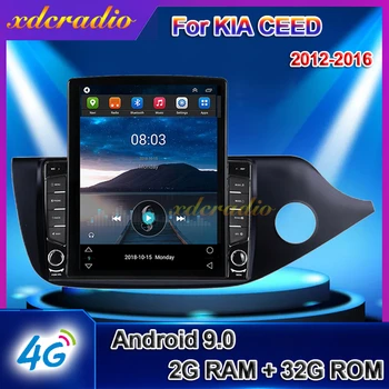

Xdcradio 10.4 inch Tesla Style Vertical Screen Android 9.0 Car Radio For KIA Cee'd CEED JD Automotivo Multimedia Navi2012-2016