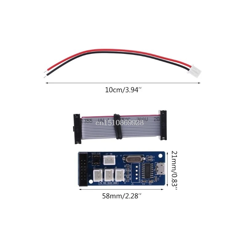 WAVE2 осциллограф интерфейсная плата с Uart-USB конвертер TTL-USB CH340G 448A