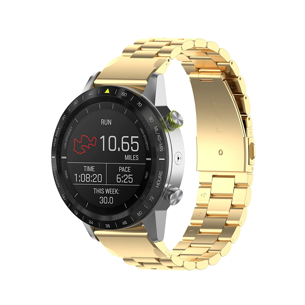 26 22 мм ремешок для часов из нержавеющей стали ремешок для часов Garmin Fenix 5 5X Plus 3 HR часы браслет из нержавеющей стали