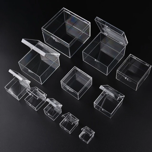 20pcs Small Round Transparent Plastic Box PP Box Product Packaging PP  Storage Collections Container Box Case - AliExpress