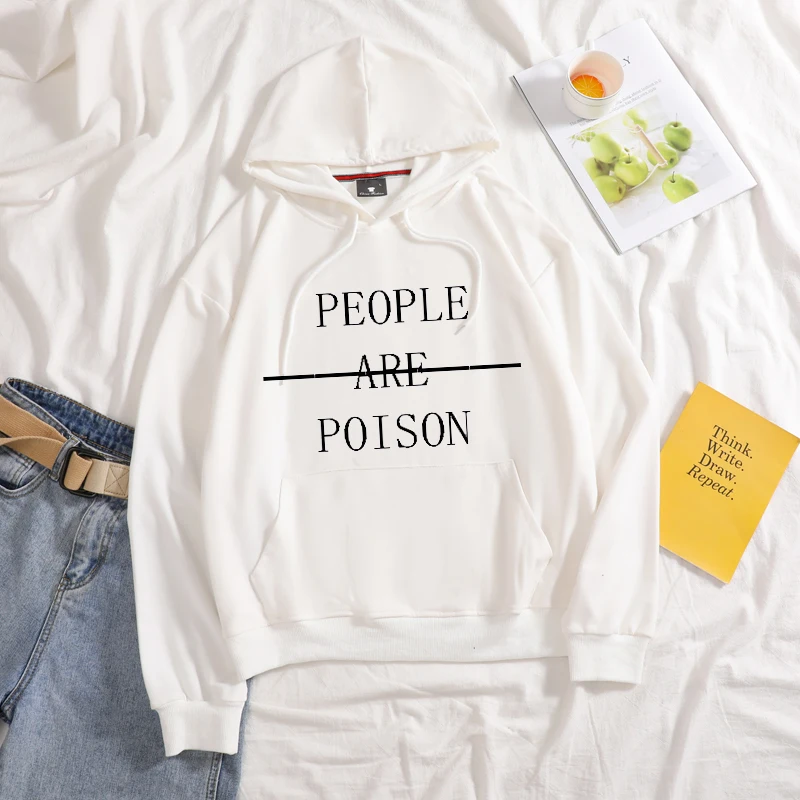 Harajuku для женщин Tumblr бледно ядовитая эстетика печати Толстовка гранж XXXL пастельные эстетические люди вдохновили балахон