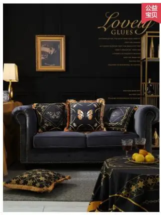 

Наволочка для обнимашек в европейском стиле, американсветильник роскошный диван наволочка с изображением автомобиля светильник лая Роскошная плюшевая прикроватная подушка в стиле ретро