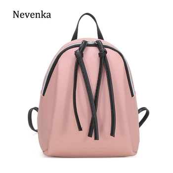 

Nevenka Women Mini Backpack Solid Leather Backpack for Girls Fashion Multi-Function Casual Backpack School Backpack for Teenager