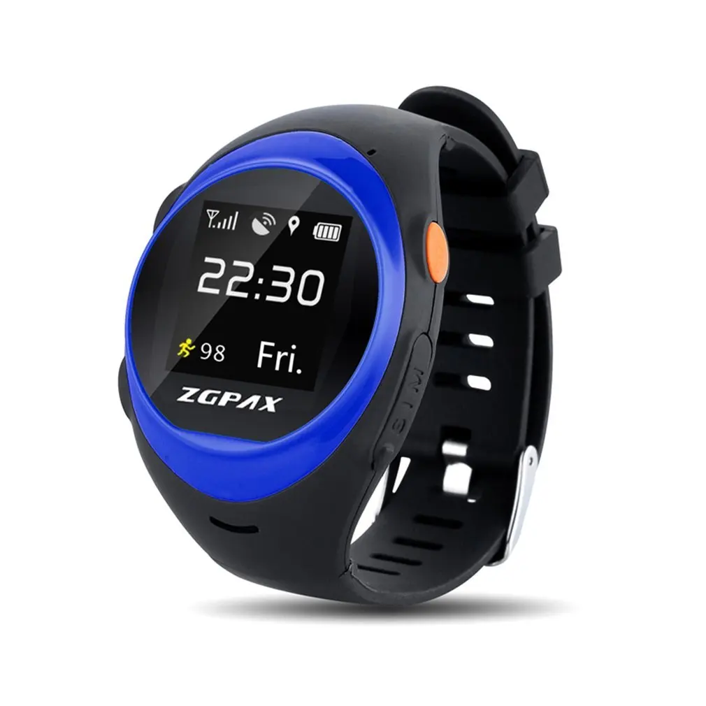 Smart With SOS GPS Intelligent Watch Tracker Fitness Sport S888 Anti Failing Alarm Tracker For Man Woman Kids Gift