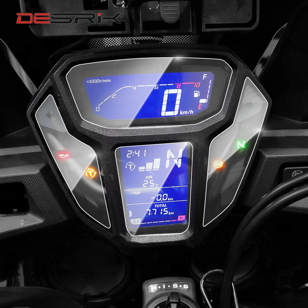 CRF1000L Африка двойной кластер Защита от царапин защитная пленка для экрана TPU HONDA Africa Twin CRF 1000L 2016|Накладки и