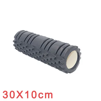 

Yoga Column Fitness Pilates Yoga Foam Roller blocks Train Gym Massage Grid Trigger Point Therapy Physio Exercise 33CM