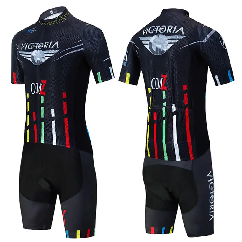 サイクリング チームビクトリア半袖自転車ジャージ d ショーツ Mtb 自転車服 Ropa の Ciclismo マイヨバイクウエア Aliexpress