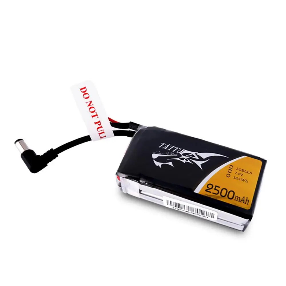 Аккумулятор для очков TATTU Goggle 2500mAh 2S1P 7,4 V литиевая батарея