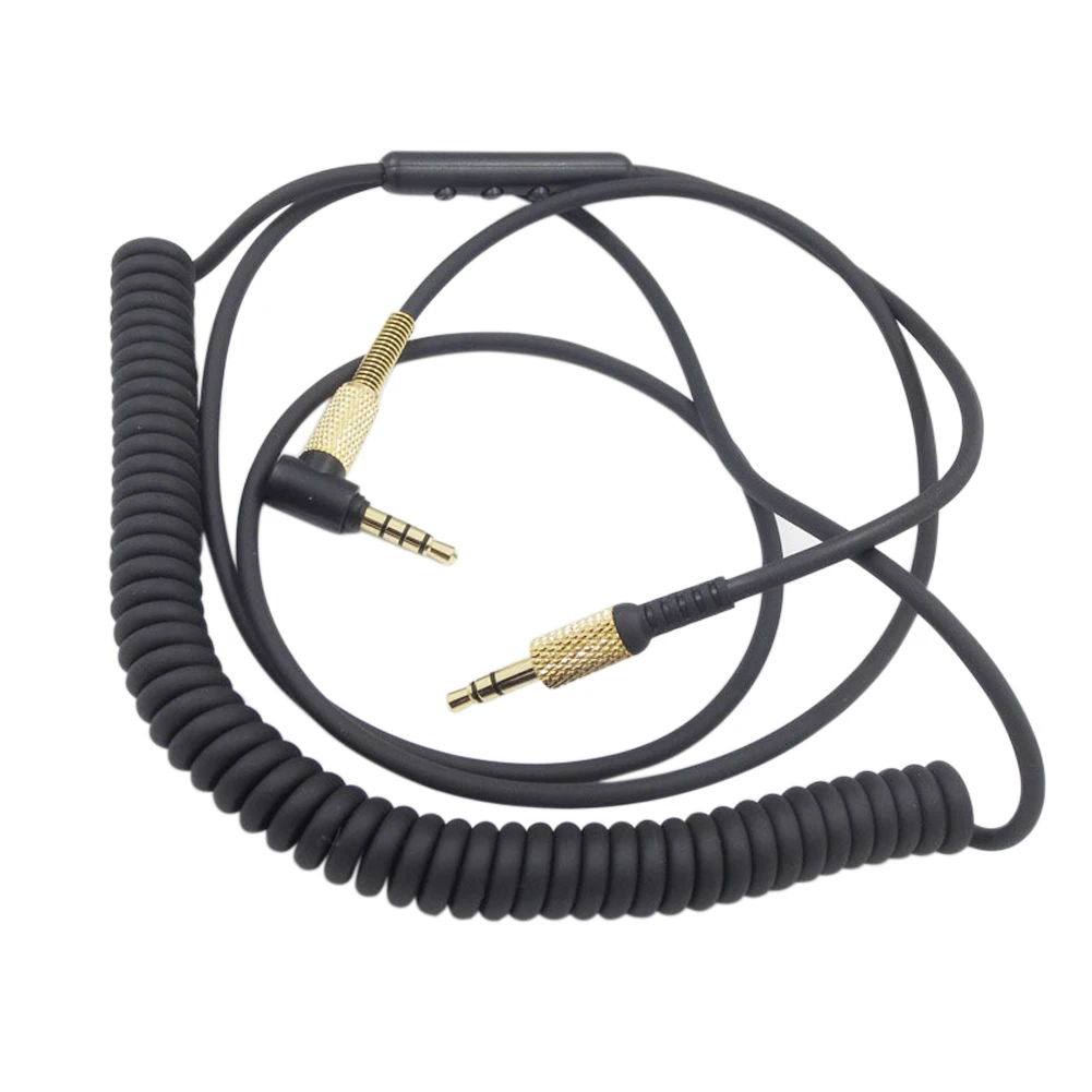 3,5 мм аудио говорящие наушники медный провод аксессуары высокой пластичности кабель Прочный Длинный удлинитель Замена для Marshall