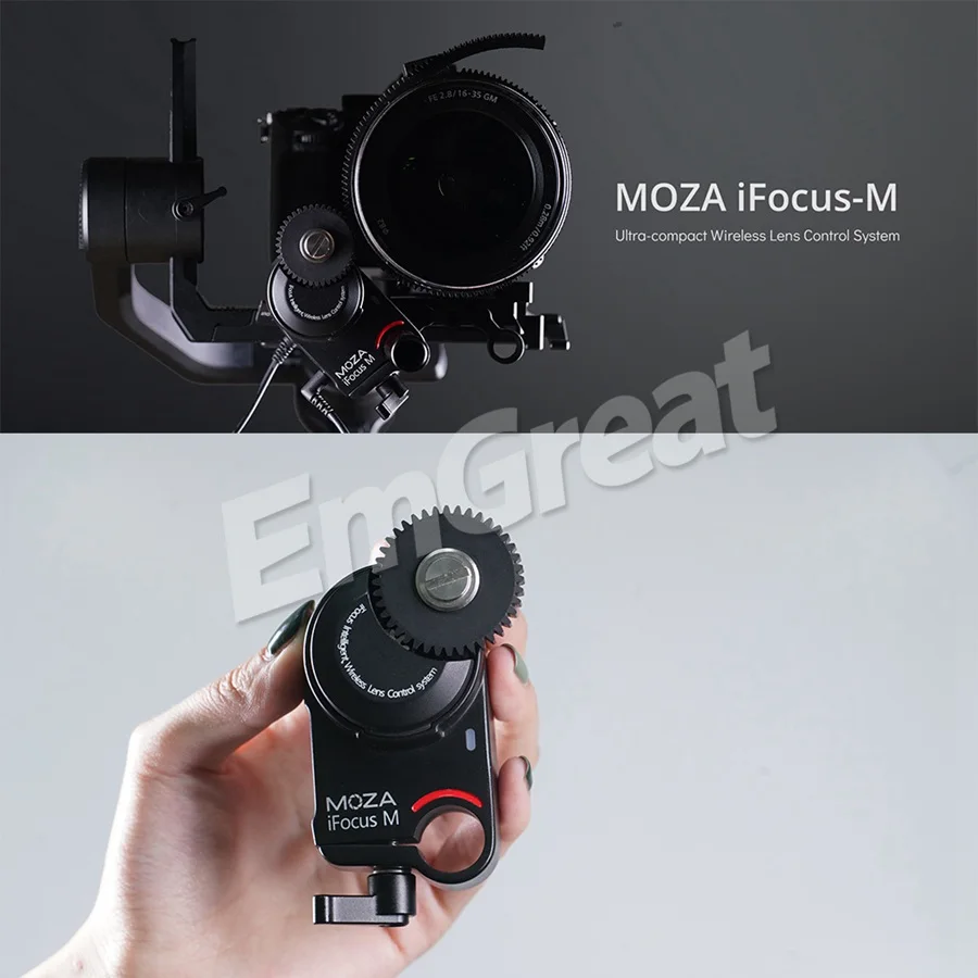 MOZA iFocus-M следящий двигатель фокусировки для MOZA Air 2 AirCross 2 Ручной Стабилизатор стабилизатора беспроводной DSLR камеры система управления объективом