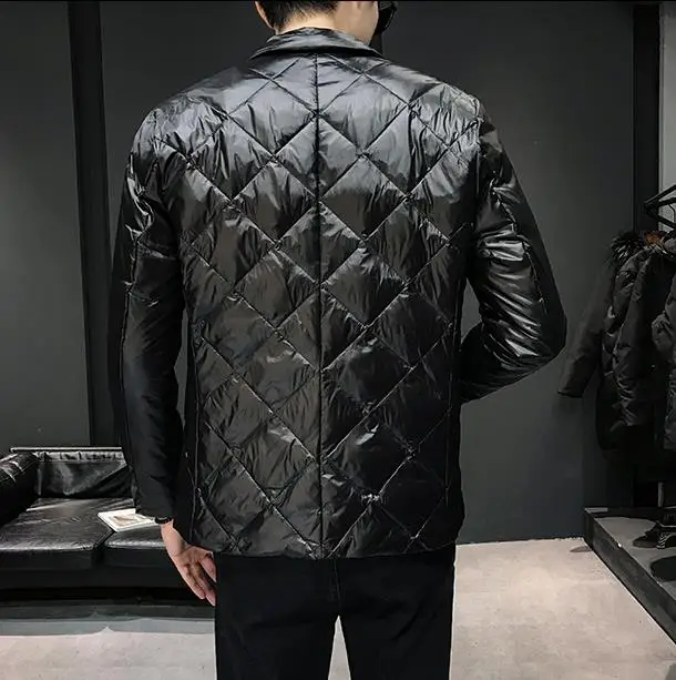 BATMO,, Новое поступление, 80%, белый утиный пух, тонкие куртки для мужчин, мужские костюмы, плюс-размер, M-4XL, 209