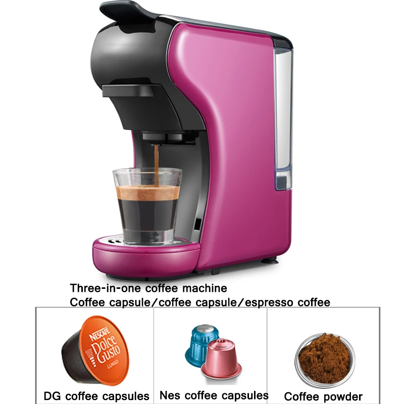 Hztyyier Máquina de café Espresso pequeña Completamente automática