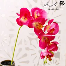 70-90 см белая бабочка Orchild искусственная ветвь цветка осенние Декоративные искусственные цветы Рождество Хэллоуин свадебные украшения