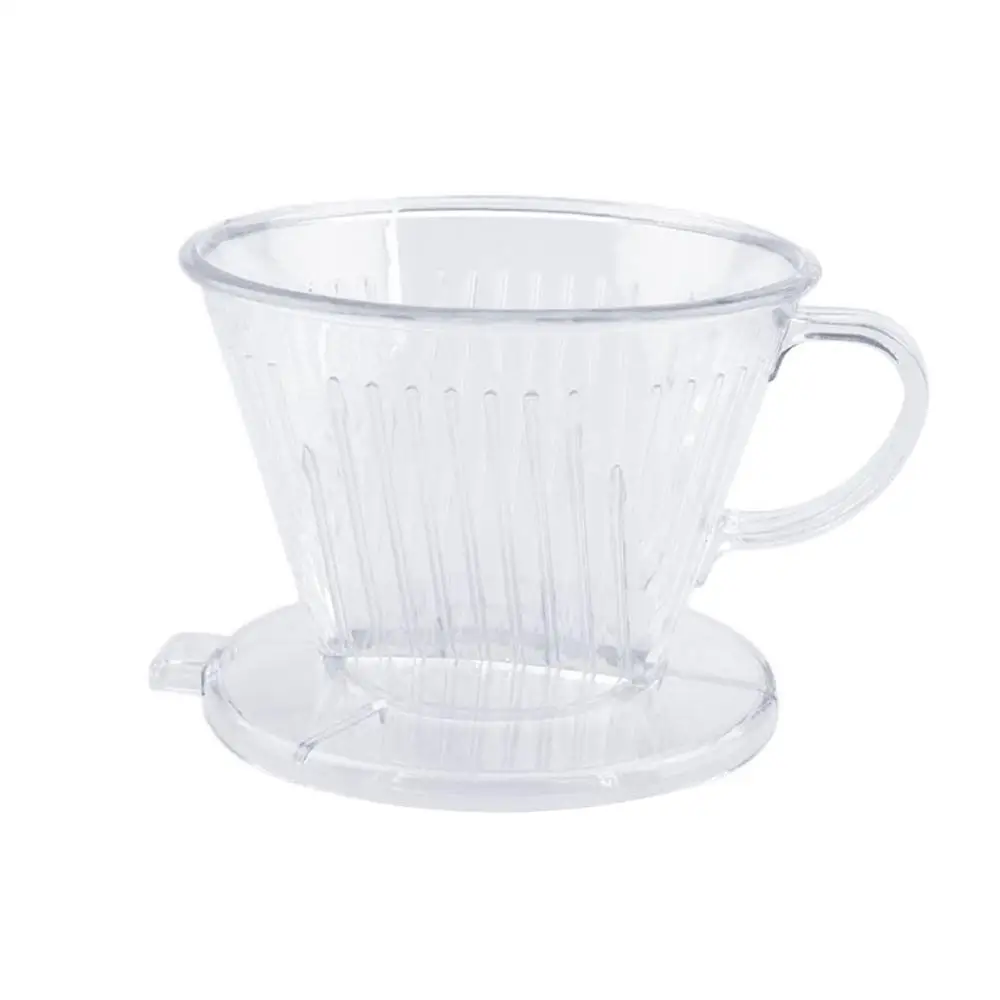 Полипропиленовый фильтр для кофе, чашка для кофе, капельные чаши, ручные Фолликулярные фильтры, инструменты для кофе и чая - Color: Clear
