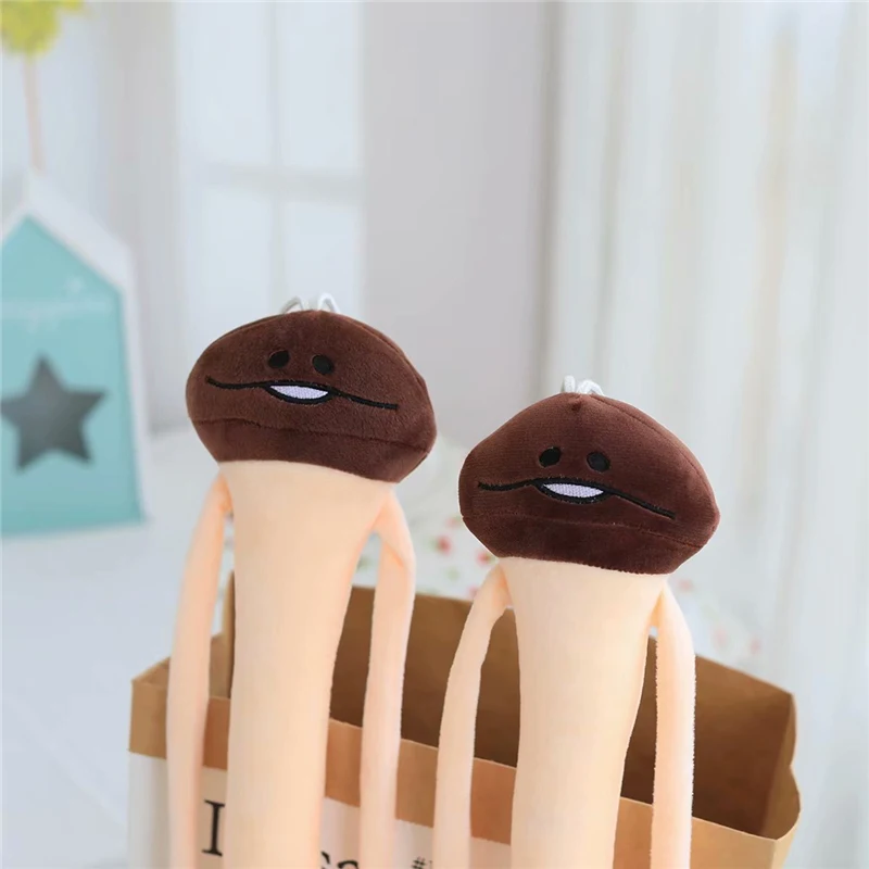 Креативный Забавный тонкий гриб мягкие игрушки японский гриб Plushdoll большой кулон украшения для дома