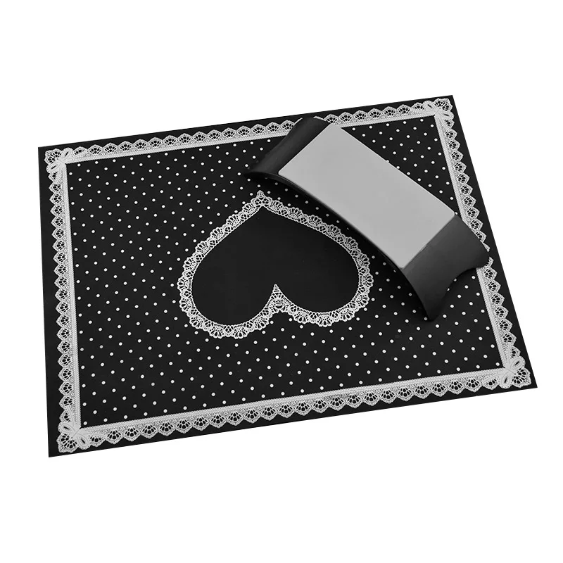 

High 1 Set Nail Art Silicone Cushion Mat+Hand Pillow Holder Table Salon Manicure Tools Kit KTC 66