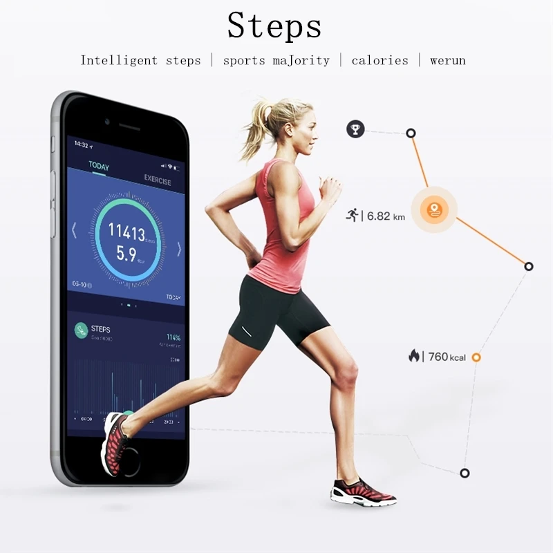 V12 Smart Bracelet Waterproof Heart Rate Monitor Men Women Smart Band Alarm Clock Sports Watch SmartWatch For Android IOS Phone