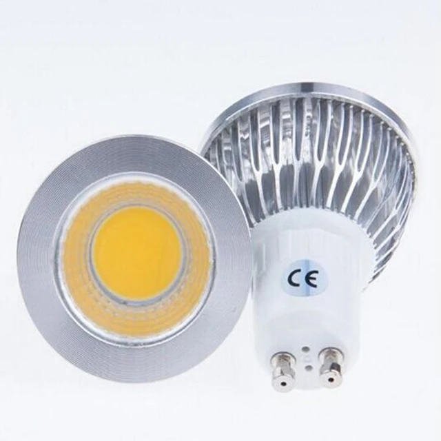 10X Super bright GU10 light bulb dimmable warm / white 85-265V 6W 9W 12W  GU10 COB lamp LED GU10 / E27 / E14 /GU5.3 LED spotlight - AliExpress