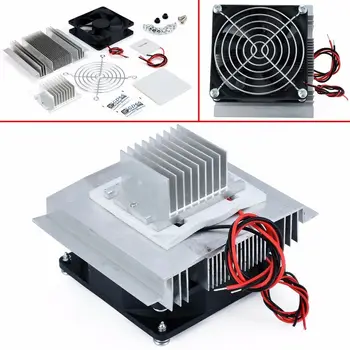 

Hot Sale 12V Thermoelectric Peltier Refrigeration Cooler Fan System Radiator Assembly